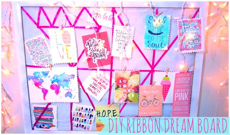 ♥ DIY Ribbon Dream.Inspiration Board- #MakeitinMay ♥