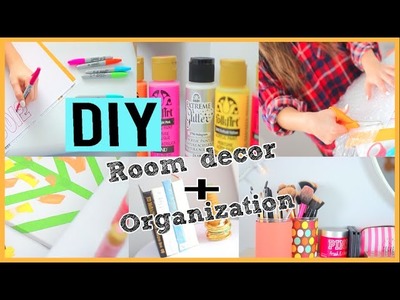 DIY Room Decor + Organization For 2015!