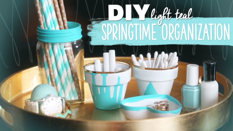 DIY Spring Organization Anyone Can Make! ~ Crafts by @karenkavett