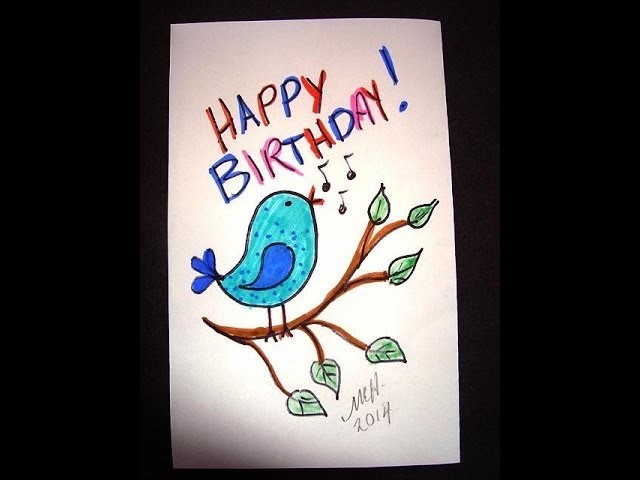 Draw a tweety bird, kids drawing lesson, simple kids crafts,