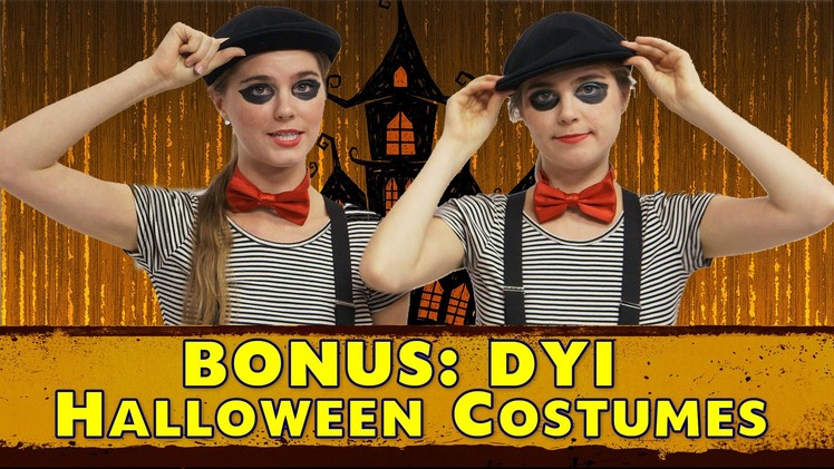 Easy Homemade Halloween Costumes - DIY Nina and Randa Nelson