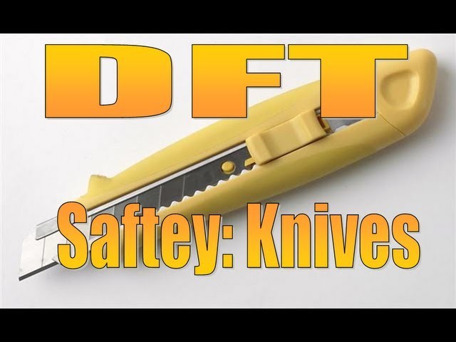 ESSENTIAL Tool training and saftey tips ( Craft Knife )