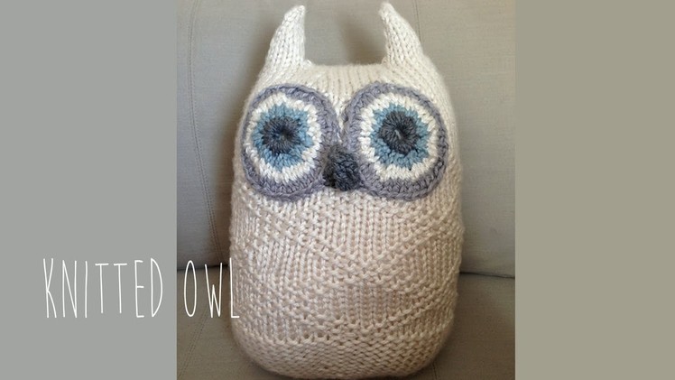 How to knit an Owl
