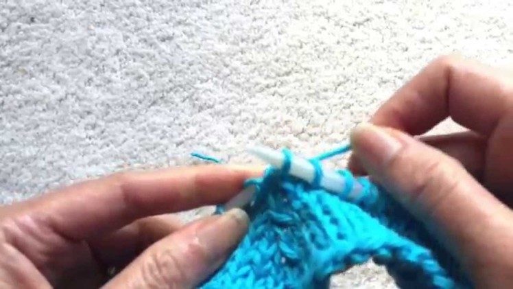How To Knit LIL (lifted Increase Left) VS LIR (Lifted Increase Right) Tutorial Video