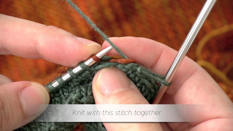 How to Knit Turning Ridge