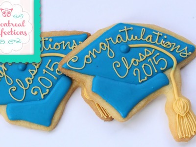 How to make a grad cap cookie