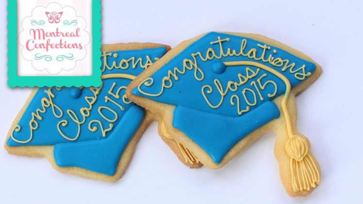 How to make a grad cap cookie