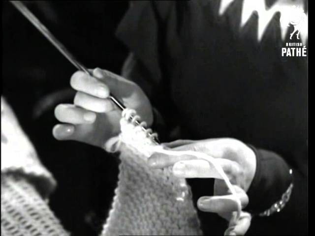 How To Make A Woven Blanket - Feminine Pictorialities No. 3 - Woollies (1934)