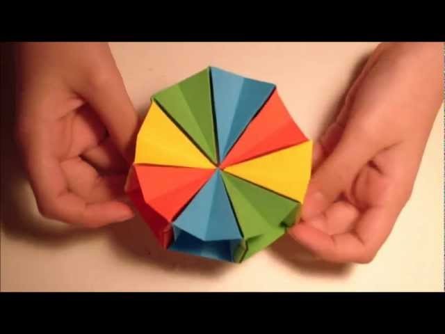How To Make an origami Magic circle