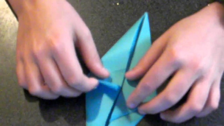 How to make an origami shark