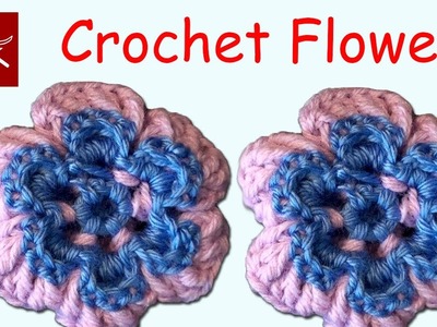 How to make Crochet Flower Marlow Crochet Geek