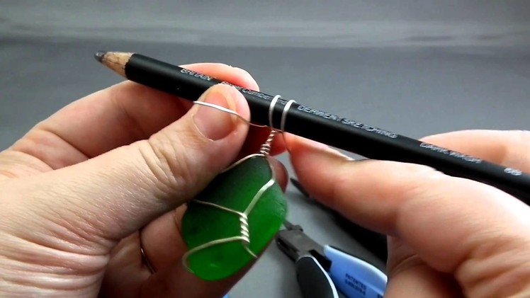 How to Wire-Wrap Beach Glass the Easy Way
