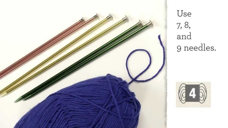 Knitting Basics: Matching Weights With Needles