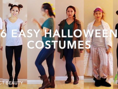 Last Minute! DIY Halloween Costume Ideas! PERFECT BEAUTY