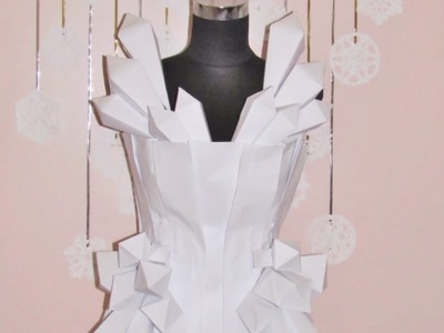Make a Cool Geometric Paper Dress - Style - Guidecentral