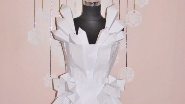 Make a Cool Geometric Paper Dress - Style - Guidecentral
