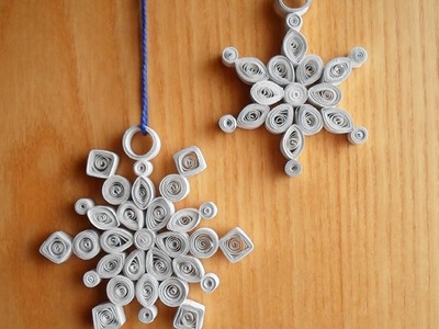 Make Beautiful Quilled Snowflake Decorations - DIY Crafts - Guidecentral