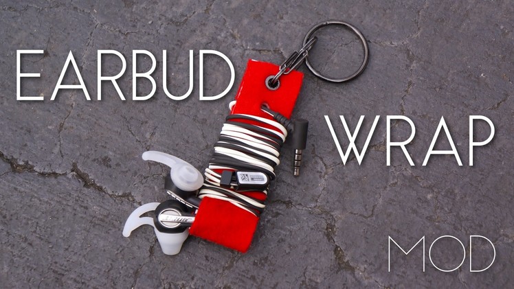 Mini MOD Monday: DIY Earbud Wrap Keychain