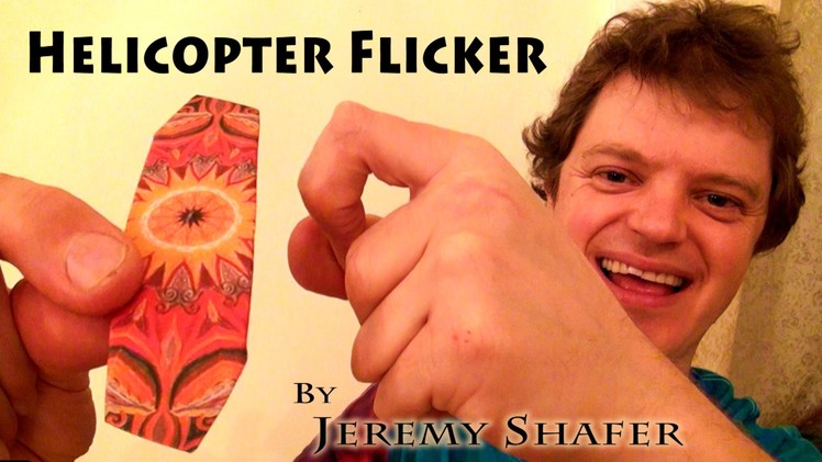 Origami Helicopter Flicker