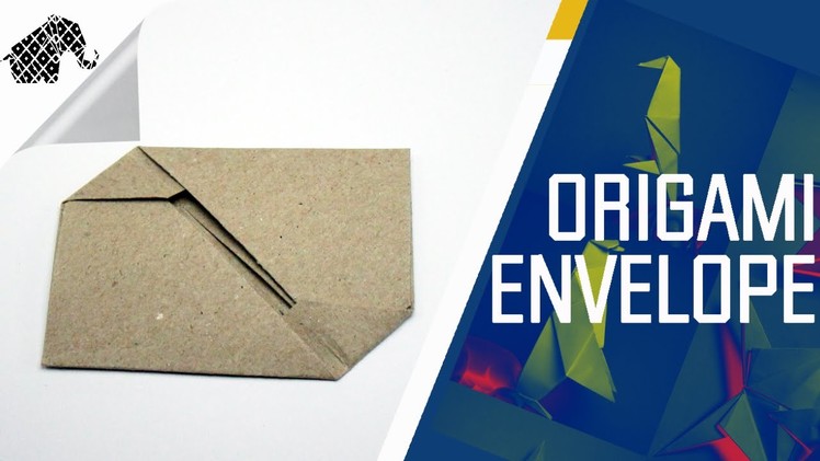 Origami - How To Make An Origami Envelope