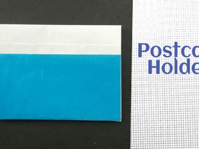 Origami Paper "Postcard Holder.Pouch" - Easy to make !!