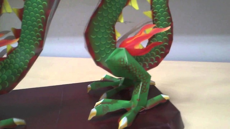 PaperCraft Chinese Dragon