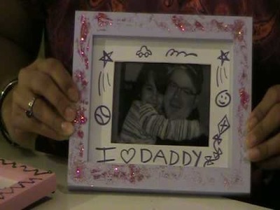 ParentTalkTV : Make Your Own Frame Craft Project : WhereParentsTalk.com :: Parenting Video