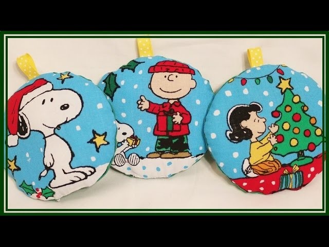 Sewn and Stuffed Christmas Ornaments {VERY EASY} - Whitney Sews
