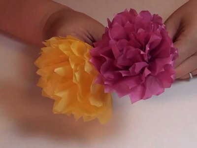 Tissue Paper Carnation Flower