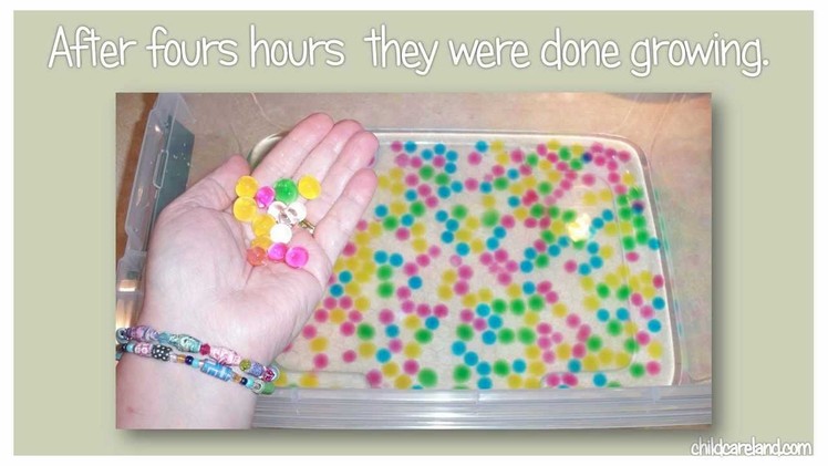 We Grew Water Beads