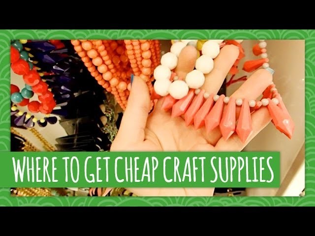 Where to Get Cheap Craft Supplies - Weekly Recap - HGTV Handmade