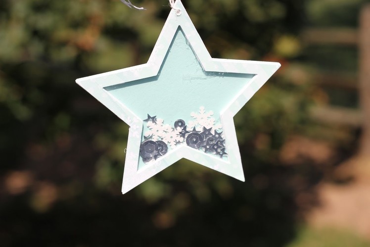 2014 Holiday DIY Projects #3 - Star Shaker Tag