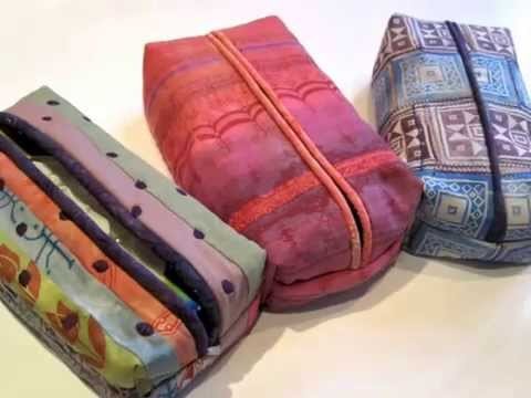 Colouricious Sewing Craft Projects make your own tissue box cover and wash bag