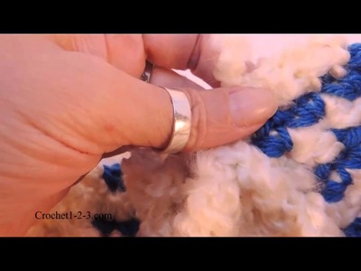 Crochet 1-2-3 Issue 8: Using Homespun In Jacobs Ladder