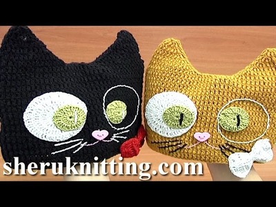 Crochet Cat Hat Pattern Tutorial 6 Part 1 of 2 Crochet Clothes