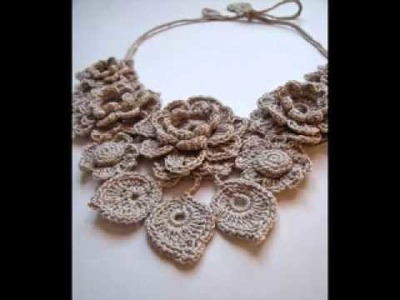 Crochet jewelry by Fibreromance