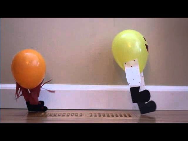 Dancing Balloons Craft