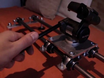 DIY Camera slider with linear bearings