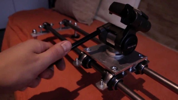 DIY Camera slider with linear bearings