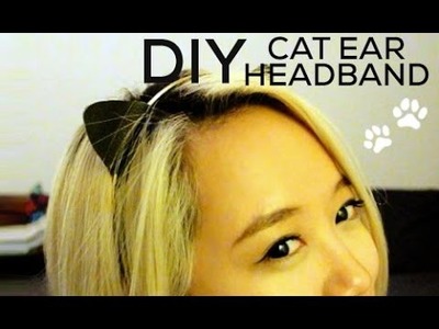DIY Cat Ear Headband