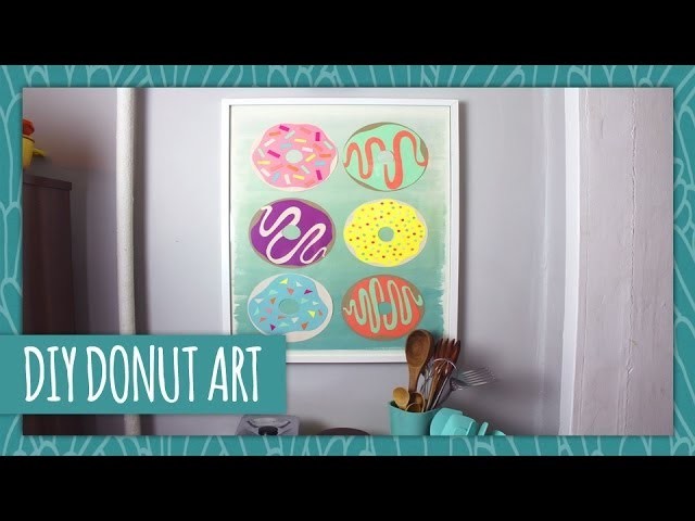 DIY Donut Wall Art - HGTV Handmade