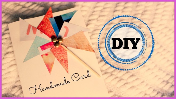 DIY: Easy Handmade Card (Birthdays, Parties, Graduation, etc)