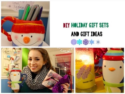 DIY Holiday Gift Sets and Gift Ideas for Her!