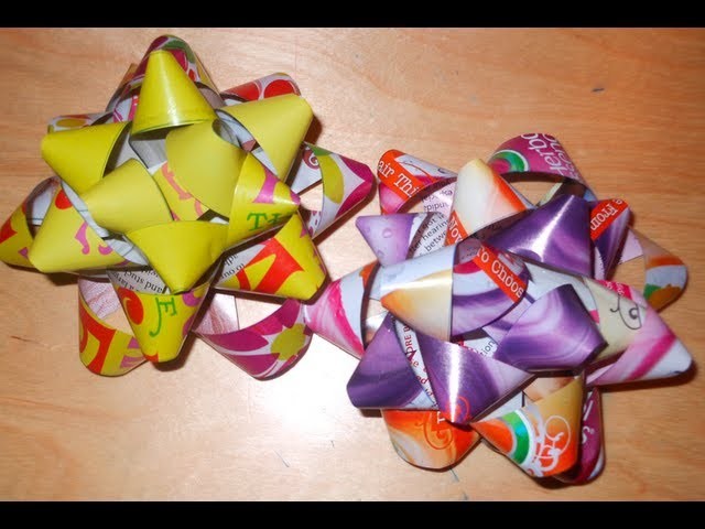 DIY: Magazine Paper Bows ♡ Theeasydiy #Crafty
