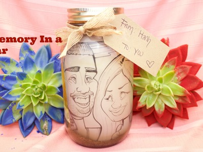 DIY Memory in a Jar (Mason Jar Gift Ideas)