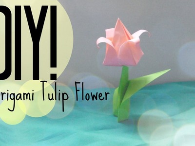 DIY| Origami Tulip | CuteNailPolishArt