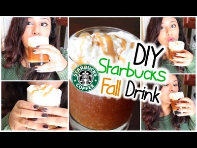 DIY Starbucks Fall Drink: Caramel Apple Spice! + DIY Cinnamon Dolce Syrup 2014
