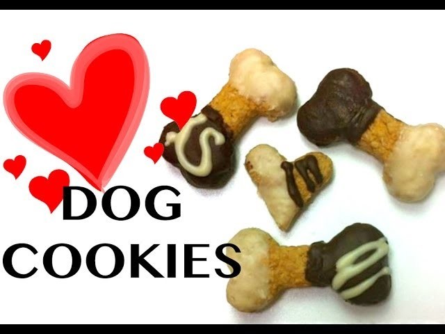 DOG CAROB PEANUTBUTTER COOKIES DIY Dog Food - a tutorial by Cooking For Dogs