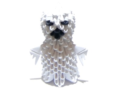 (Halloween) How To Make a 3D Origami Ghost