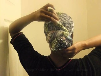 Headwrap Tutorial with Knitti Gritti Scarf